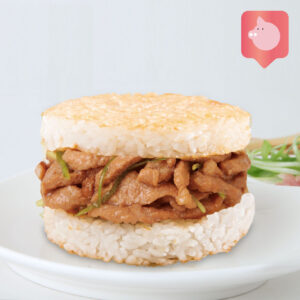 喜生京醬肉絲米漢堡 PORK WITH SWEET-BEAN SAUCE RICE BURGER(160g x3入/包)